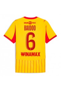 RC Lens Samson Baidoo #6 Jalkapallovaatteet Kotipaita 2025-26 Lyhythihainen